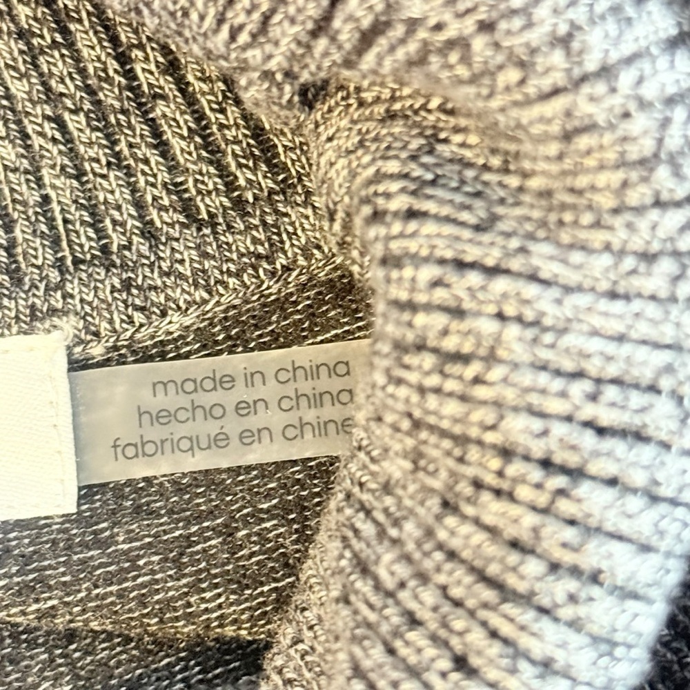 Calvin Klein Gray Turtleneck Sweater with Slim Fit - Picture 7 of 11